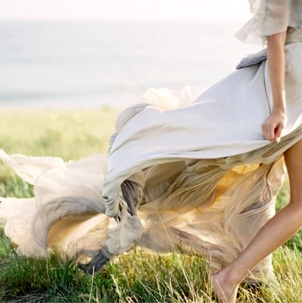 Летящее платье