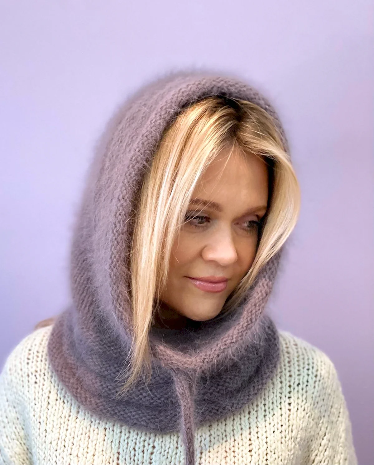 Капор ангора 90е