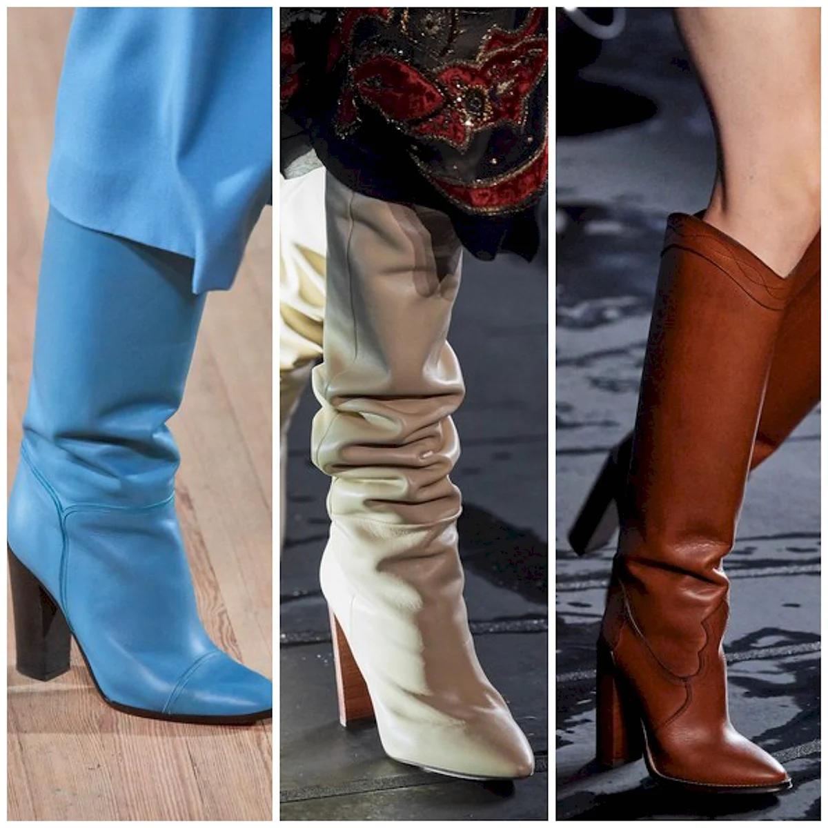 Сапоги 2020-2021 с широким голенищем