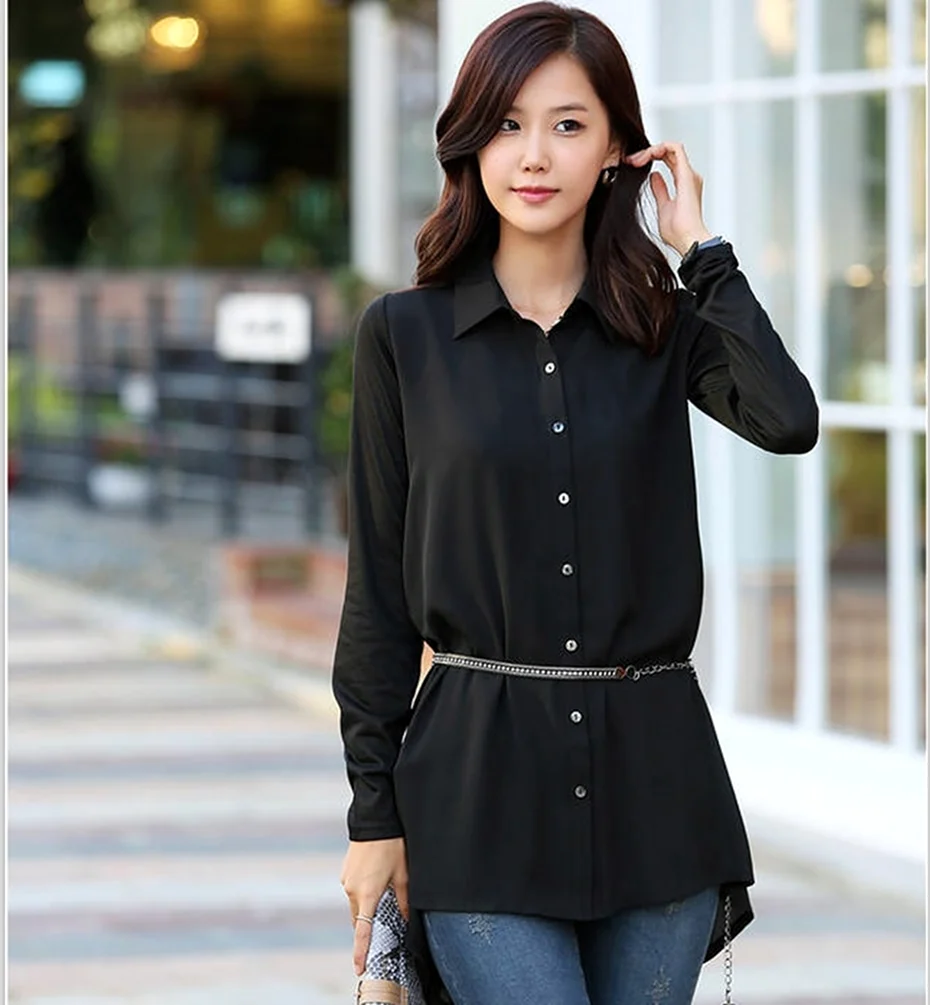 Длинная рубашка женская