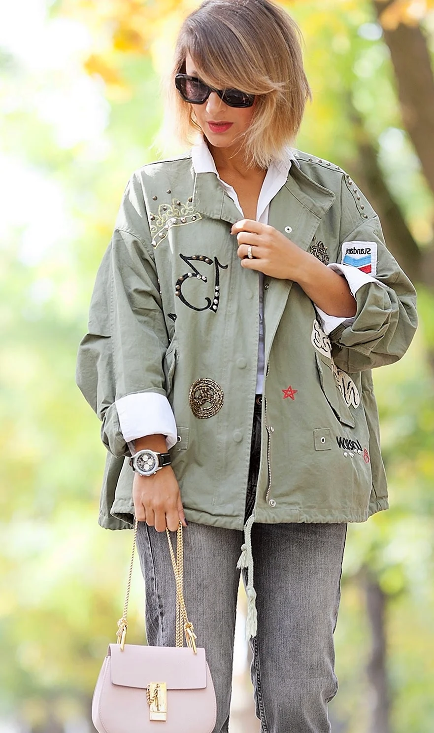 Модные Луки с ветровкой