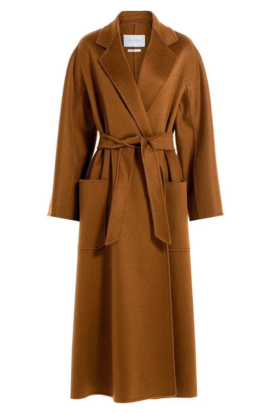 Длинное пальто Max Mara Camel