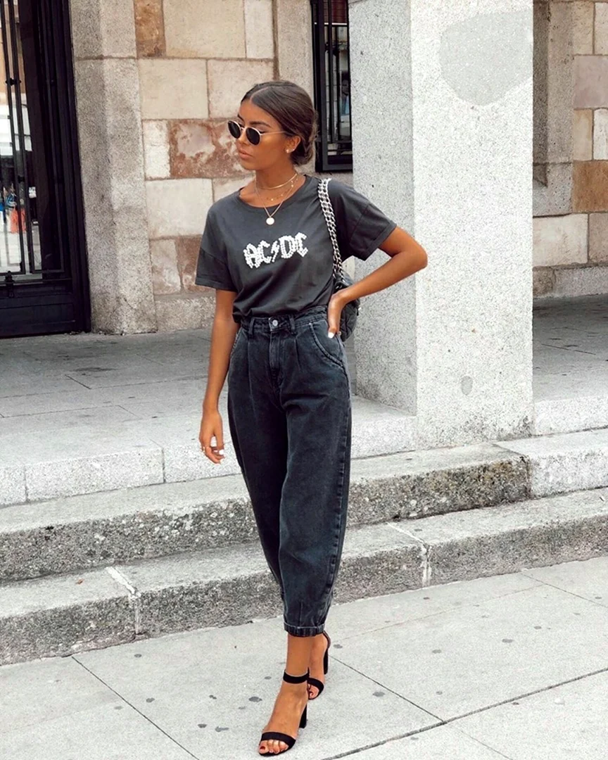 Slouchy джинсы Zara