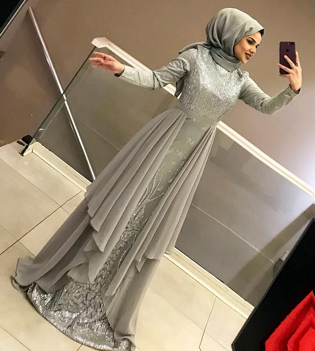 Hijab Style 2020 вечерние платья