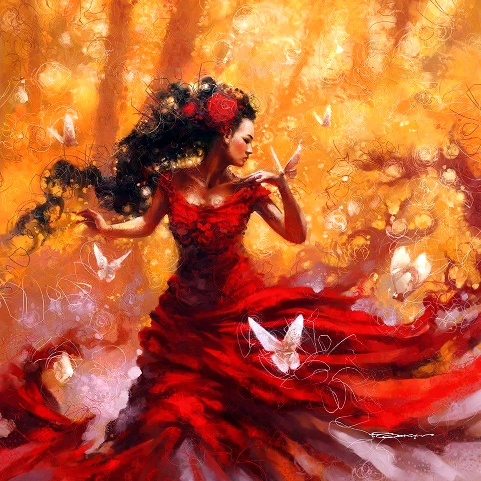 Испанка арт