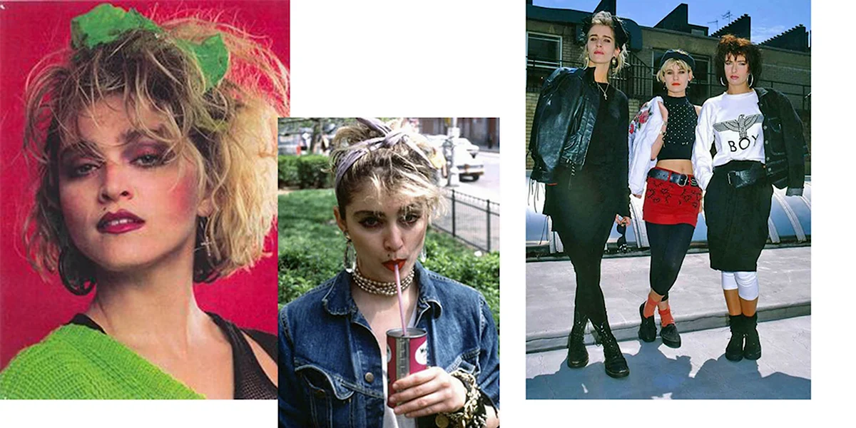 80 Е США мода