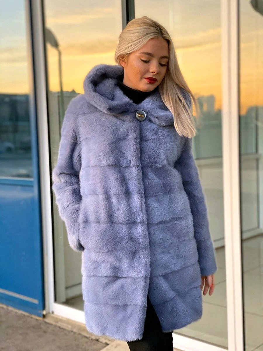 Снежная Королева голубая норка