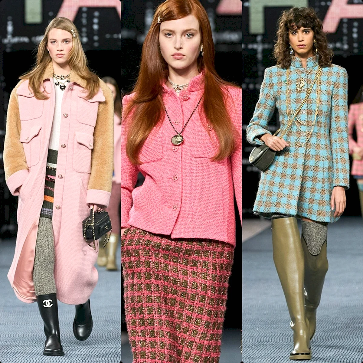 Шанель осень зима 2022 2023