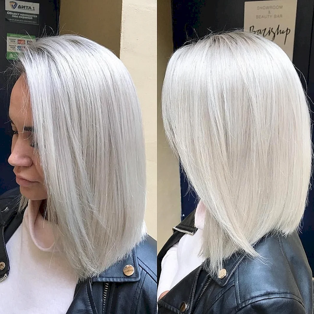 Пепельный тотал блонд