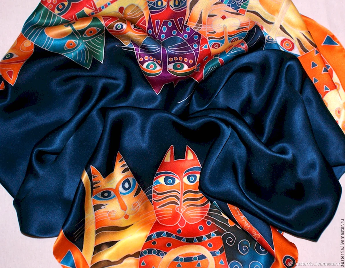 Сибирцева Вера батик котик