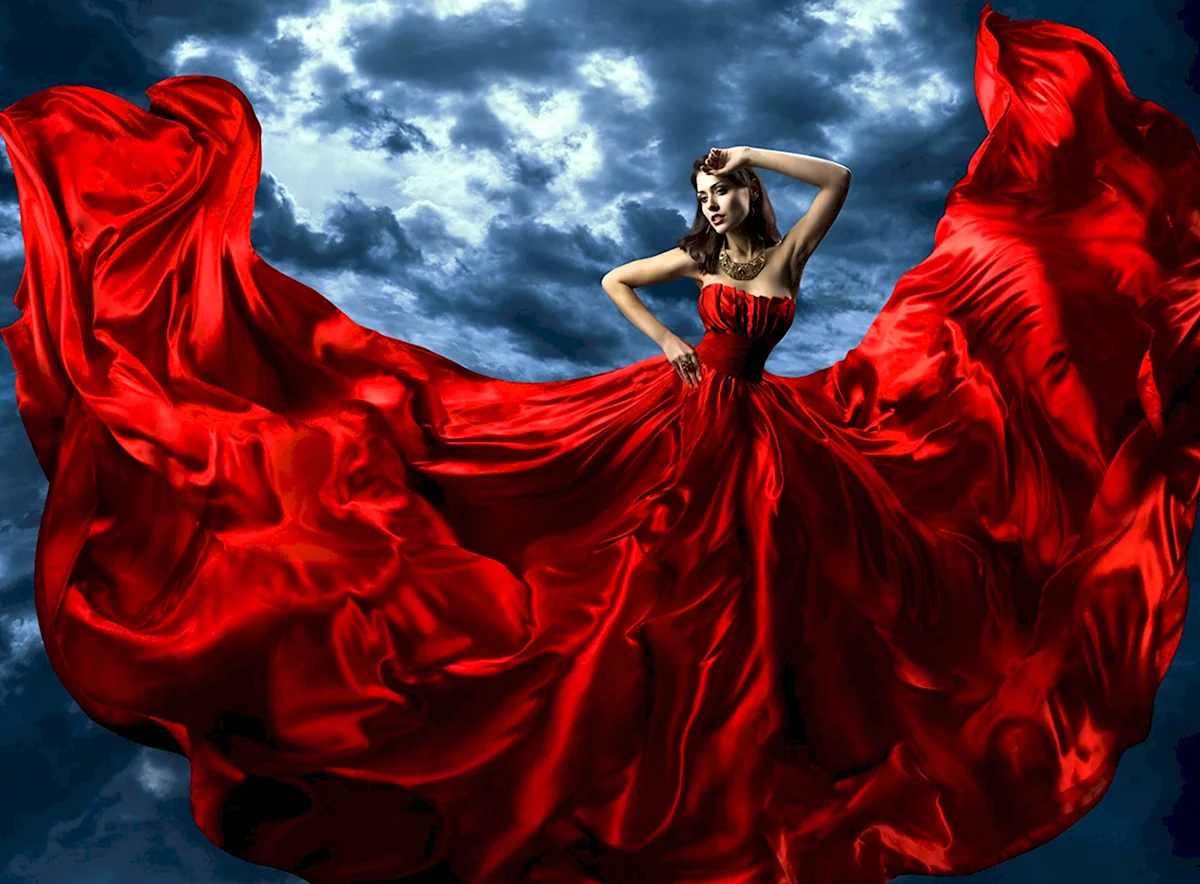 Летящая ткань