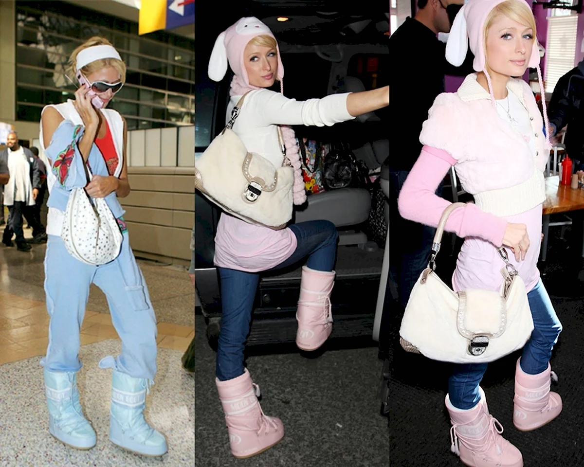 Paris Hilton Moon Boot
