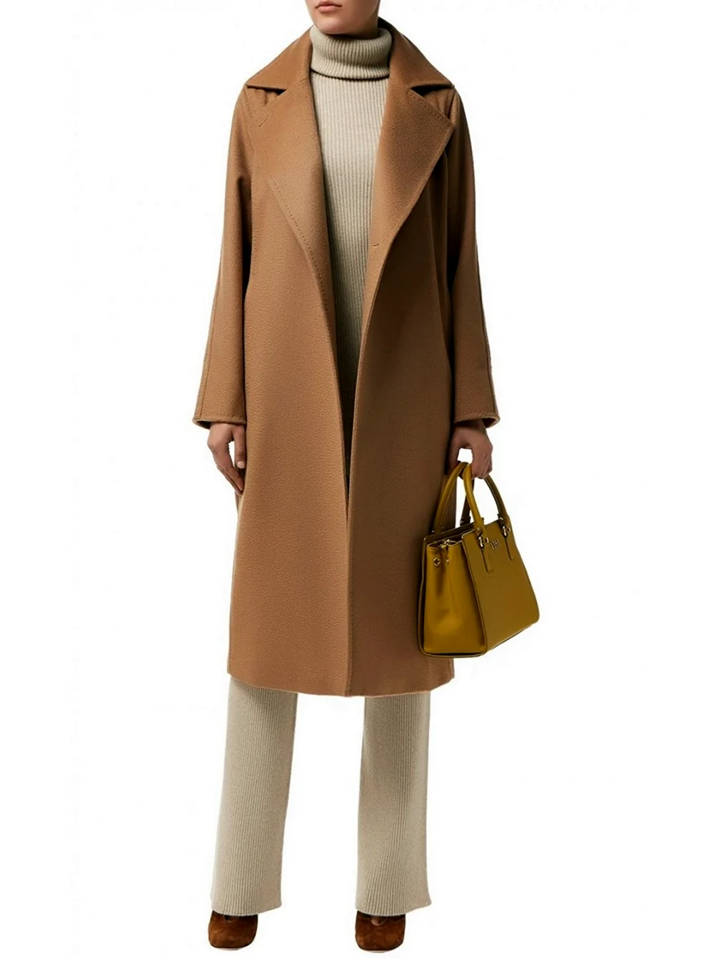 Пальто Max Mara кэмел