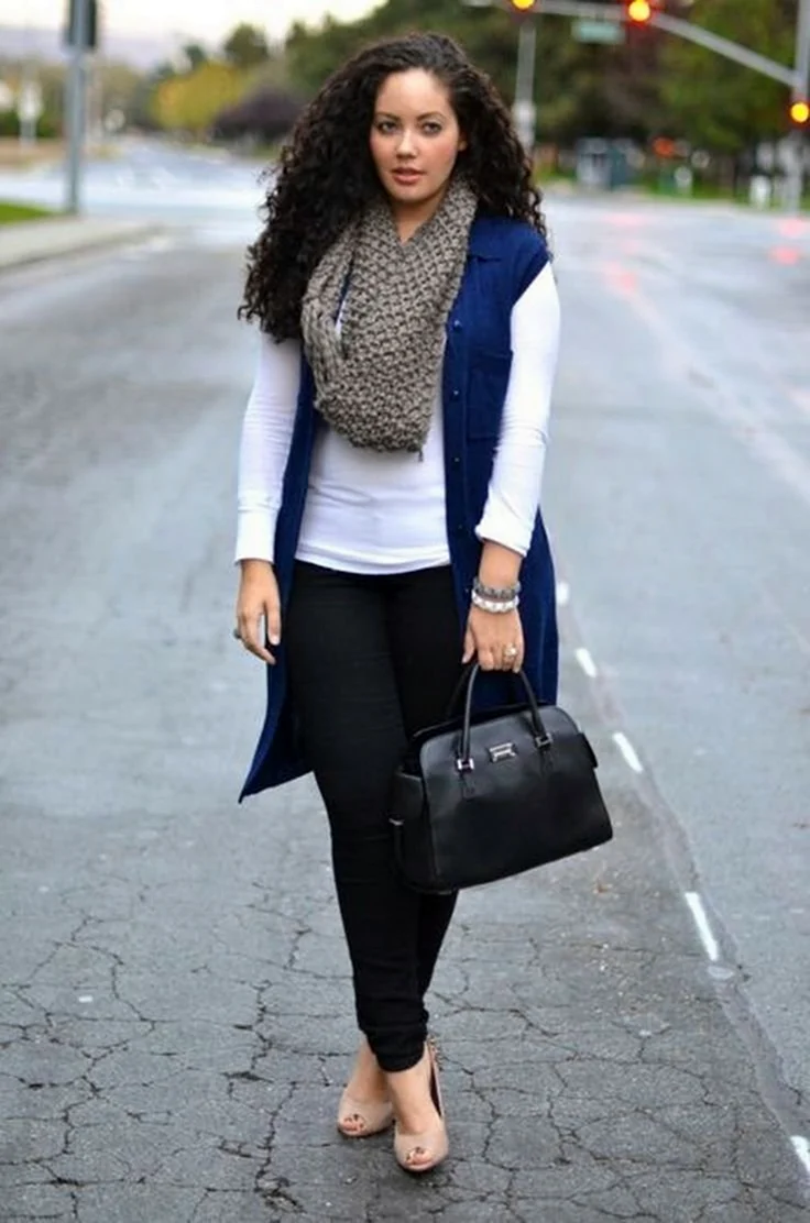 Стиль Кэжуал плюс сайз