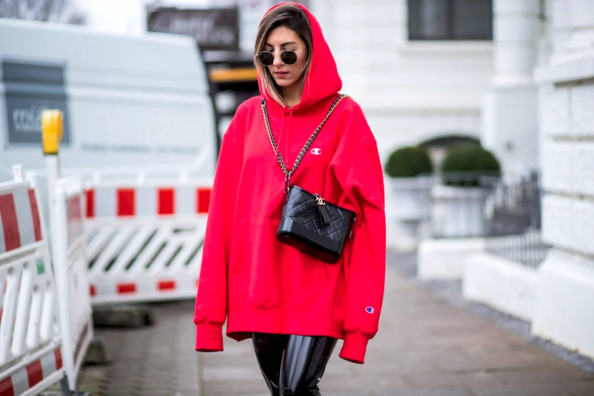 Худи женские оверсайз 2020