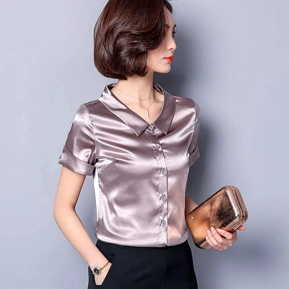 Блузки из натурального шелка