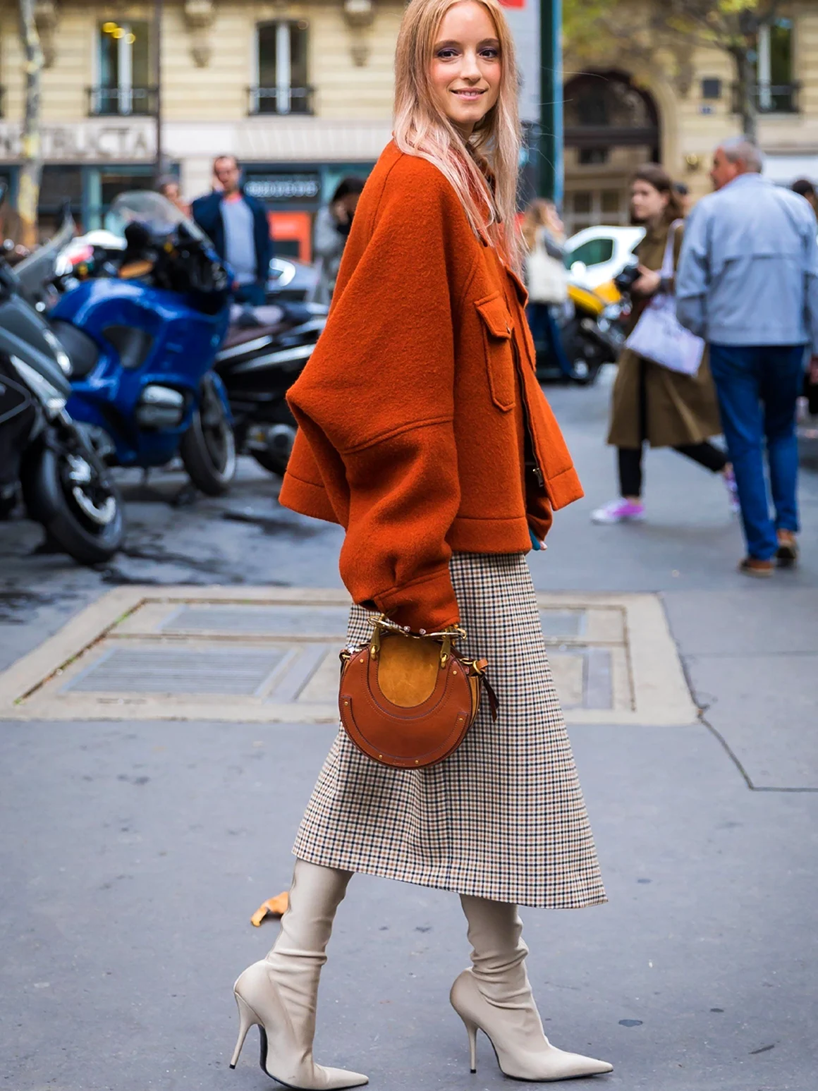 Французский стрит стайл 2018