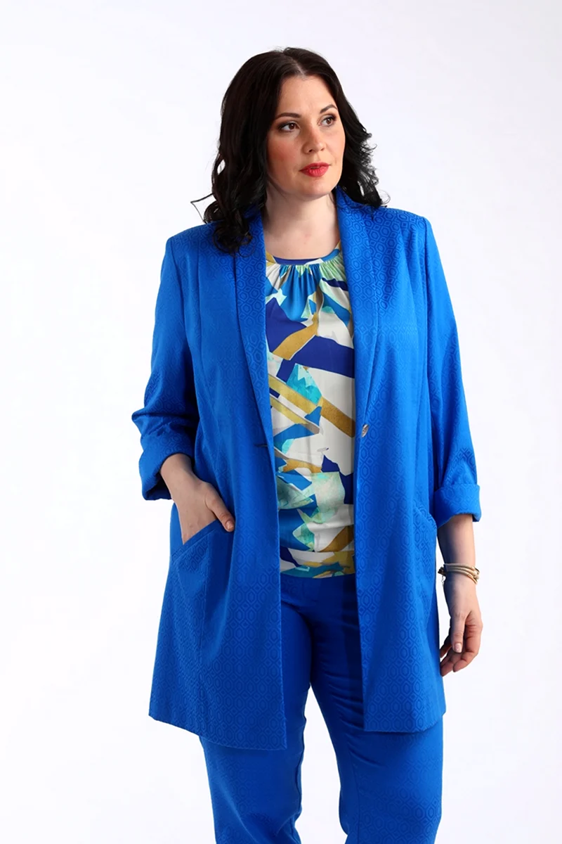 Авери одежда больших размеров жакет женский