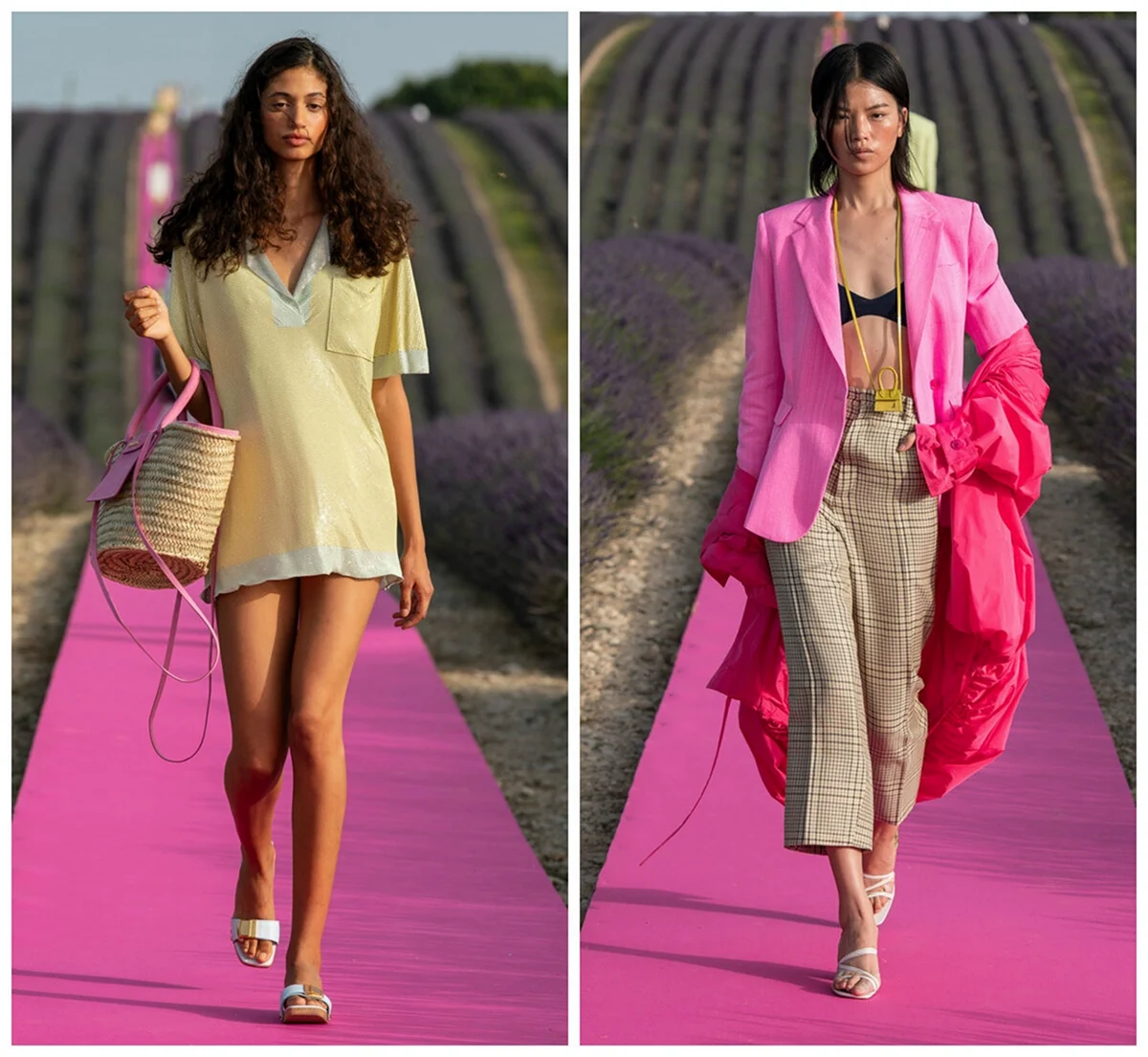 Жакет Jacquemus фуксия