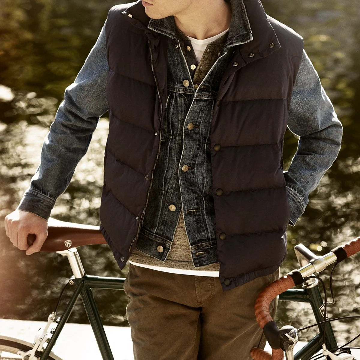 Куртка жилетка мужская