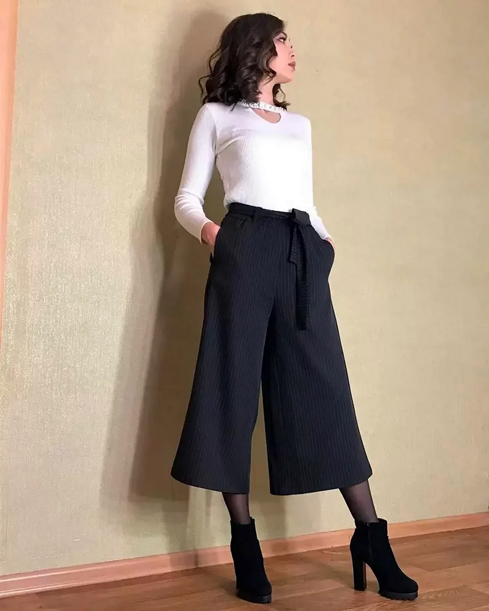 Брюки кюлоты