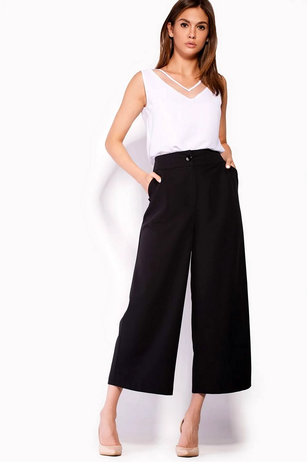 Брюки кюлоты Zara
