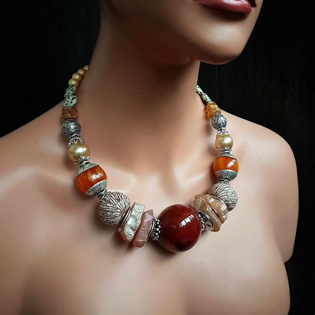 Крупные бусы