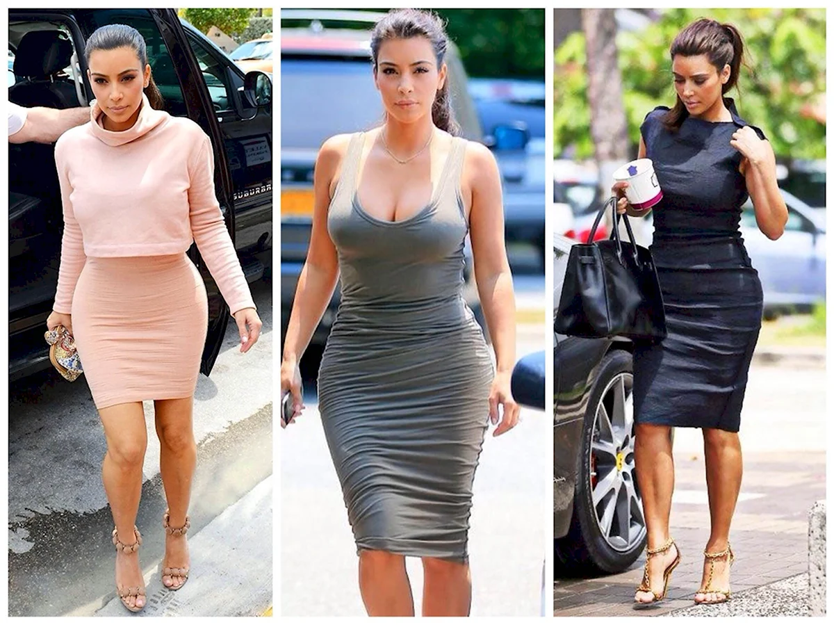 Ким Кардяшан песочные часы