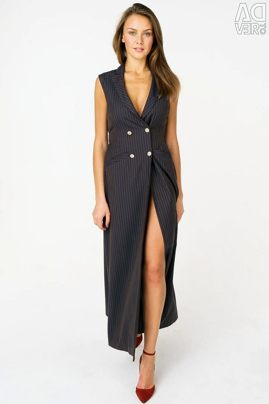 Платье жилет