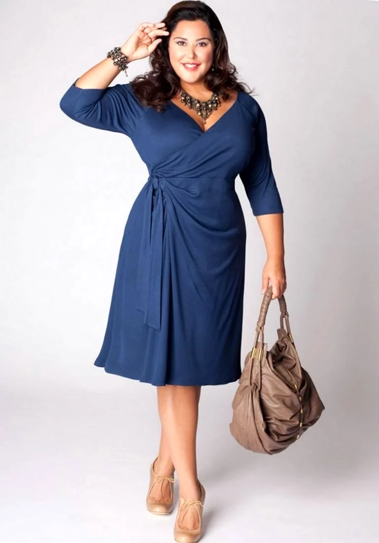 Платья для полных женщин
