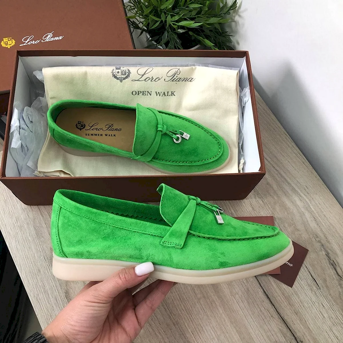 Лоферы loro Piana женские