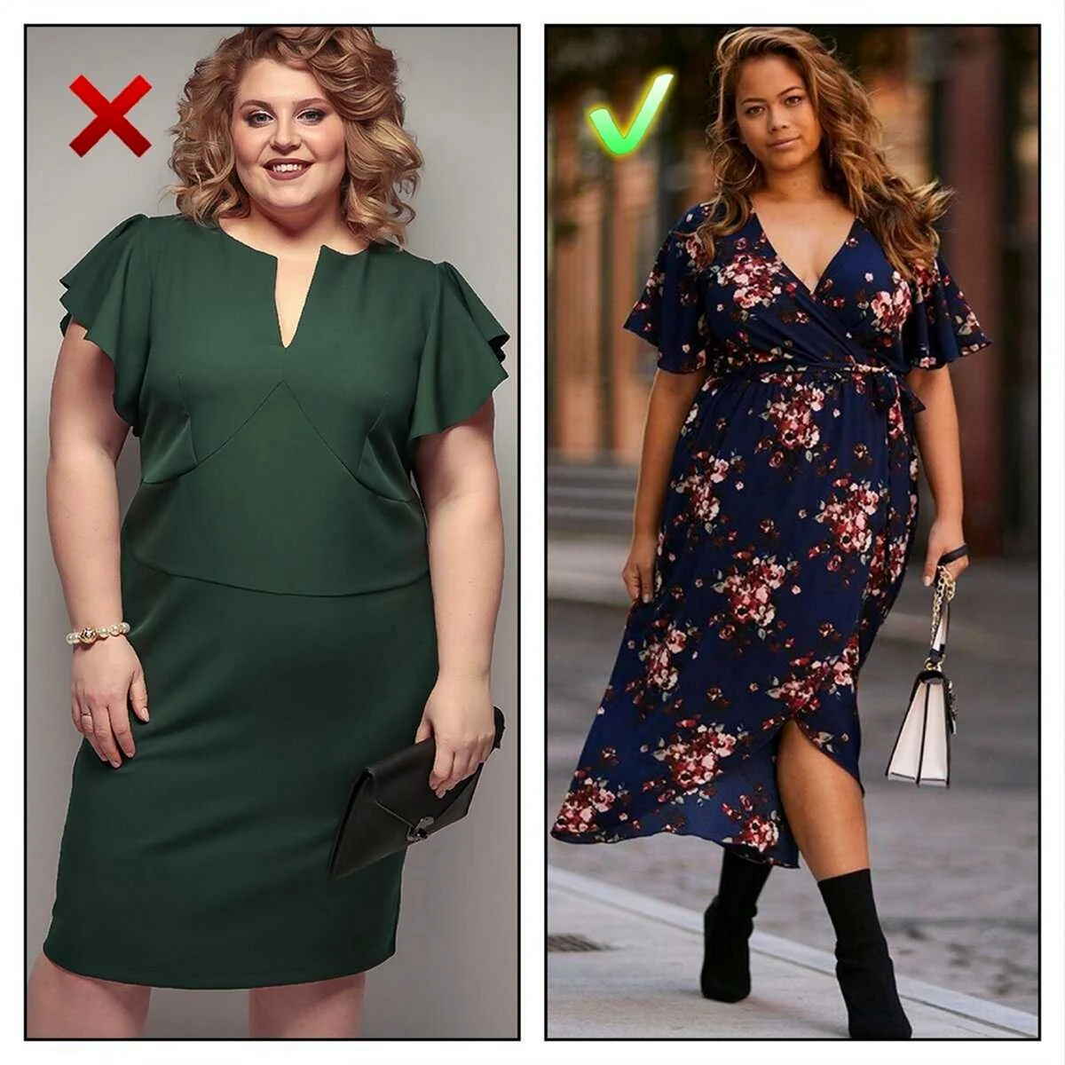 Платья скрывающие полноту