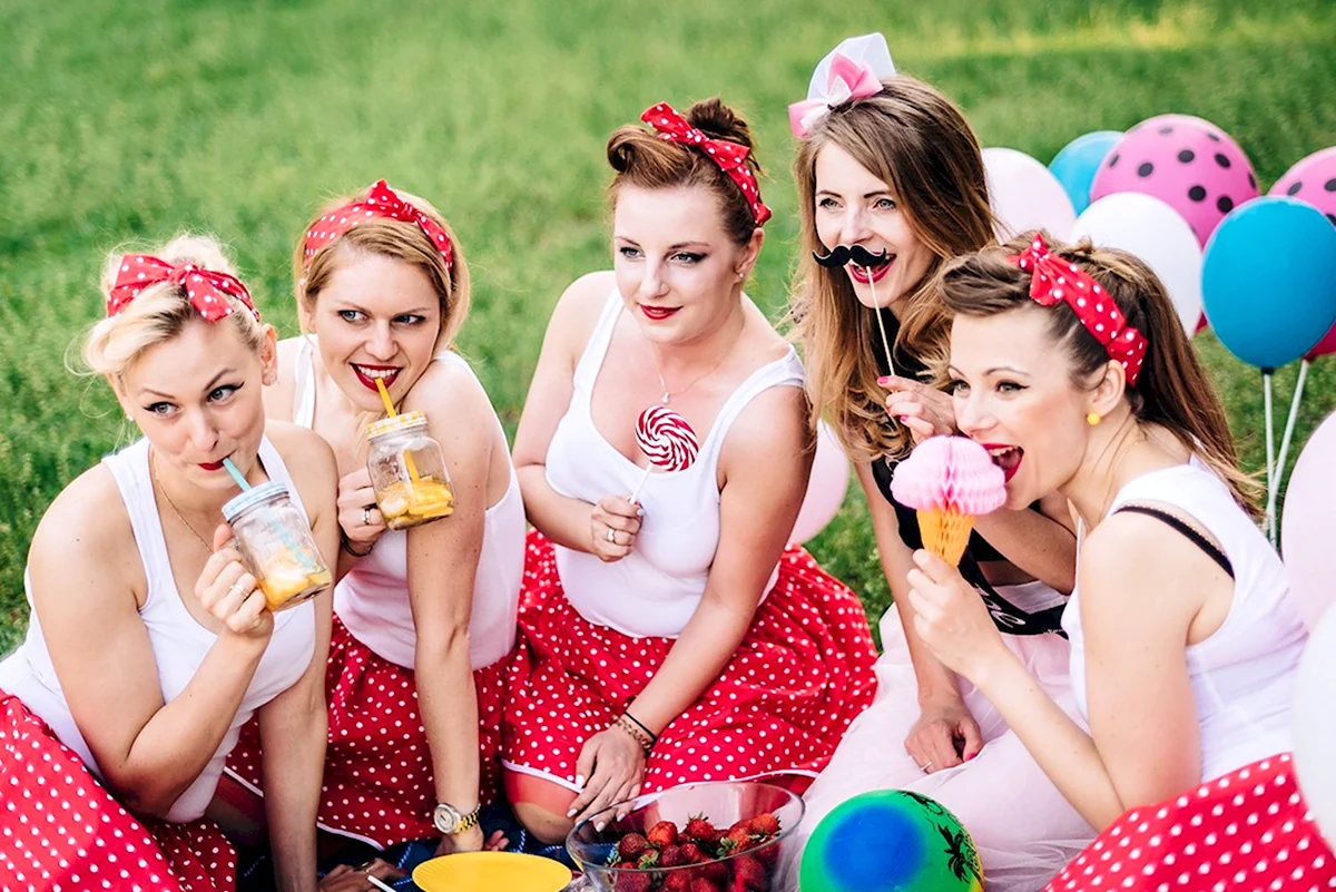Тематическая вечеринка для девушек