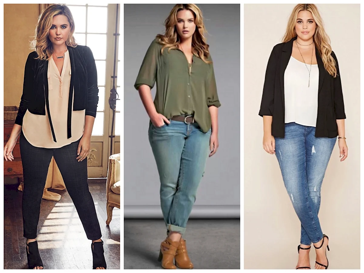 Стиль для невысоких полных девушек