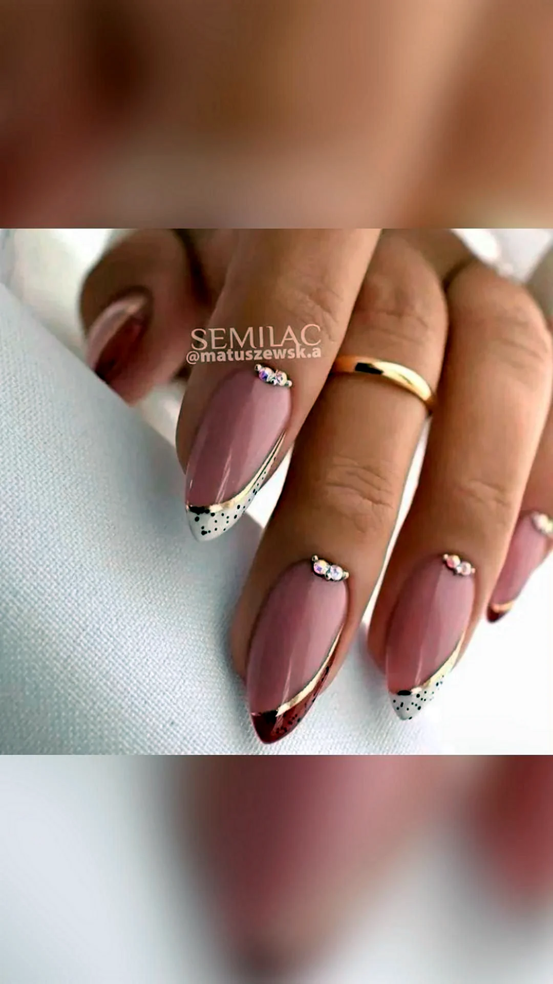 Дизайн ногтей 2022 новинки модные миндаль