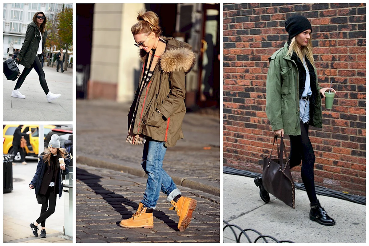 Тимберленды стрит стайл