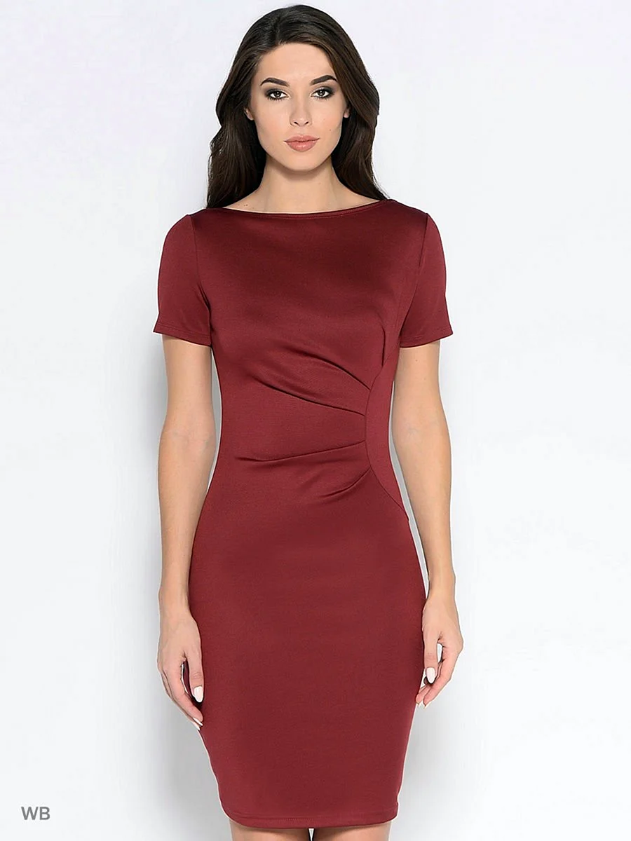 Горловина лодочка на платье