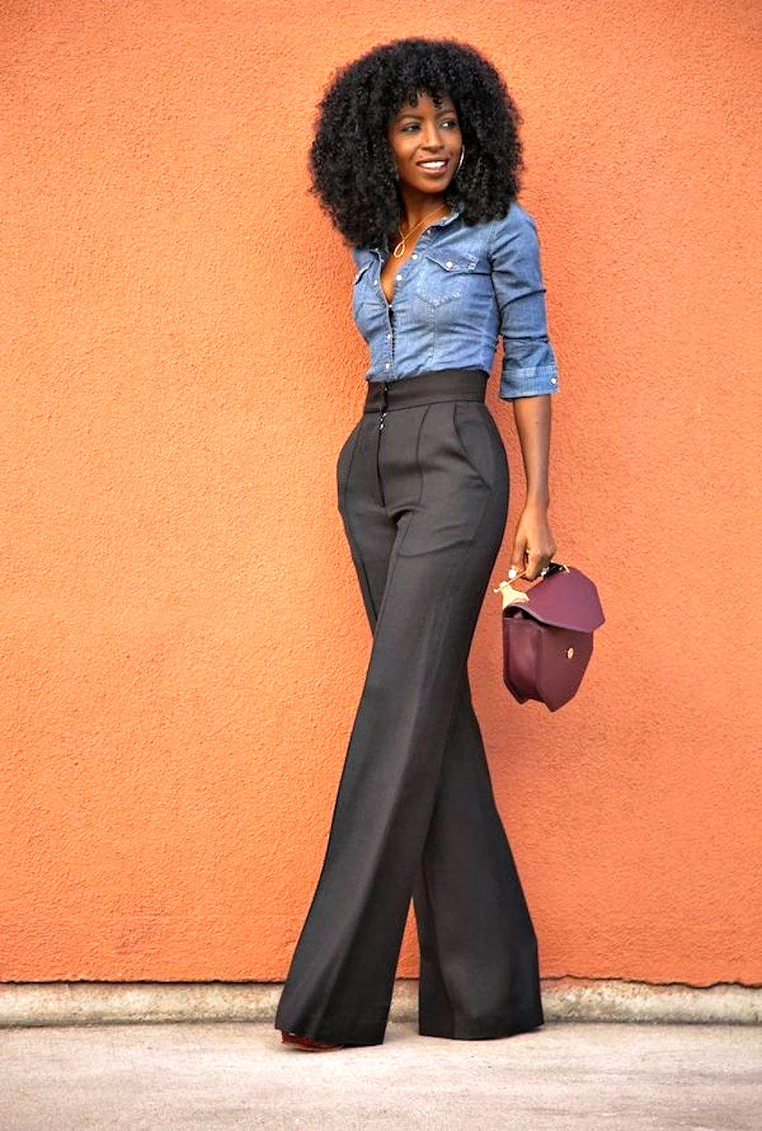 Штаны клеш Пейтон