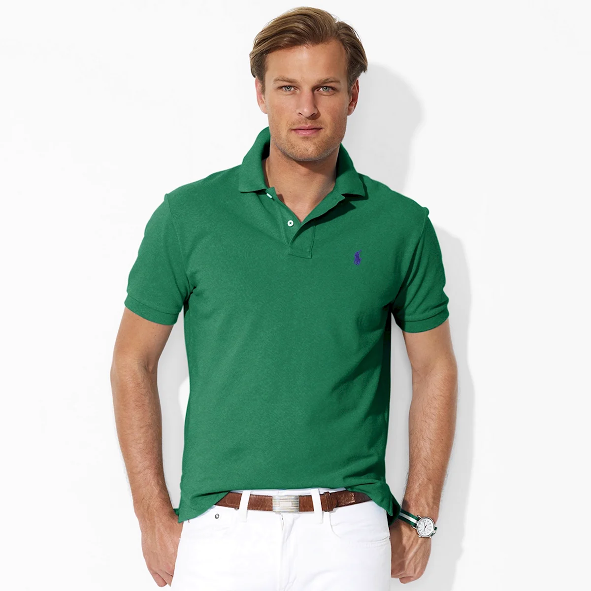 Ralph Lauren Polo Green Slim Fit