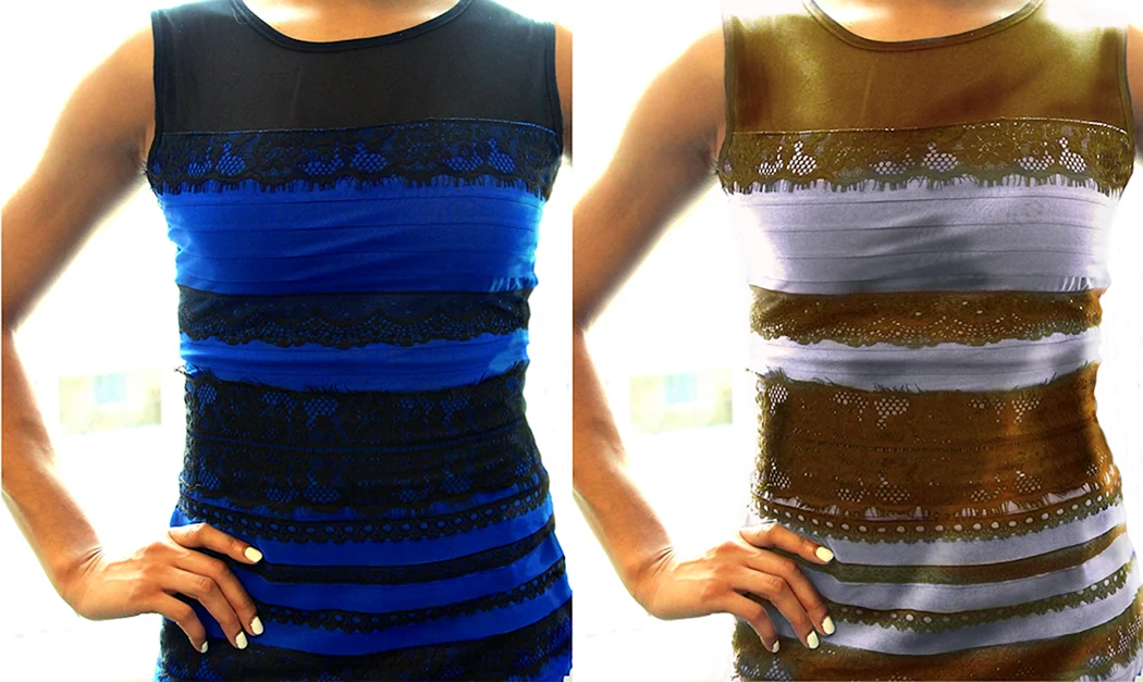 Blue White Black Gold