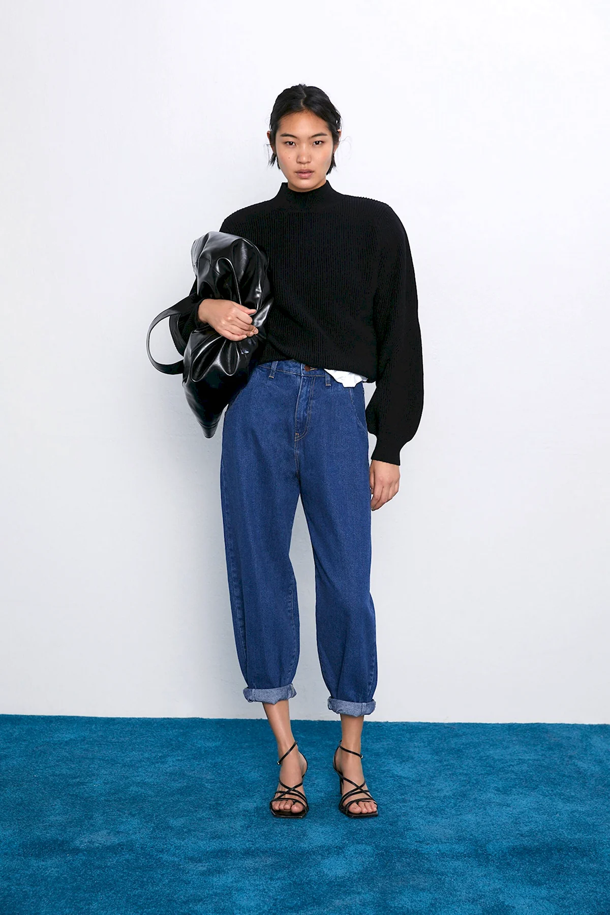 Джинсы слоучи Zara