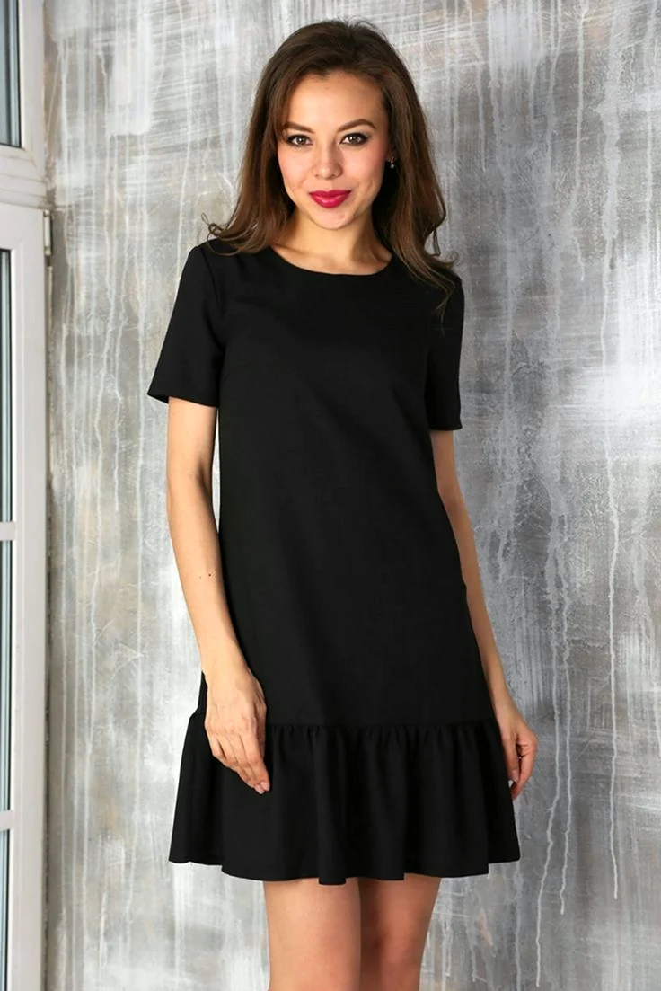 Платье черное