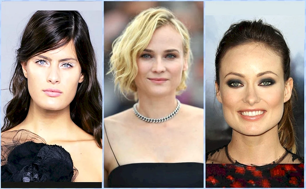 Прически для квадратного лица женские фото