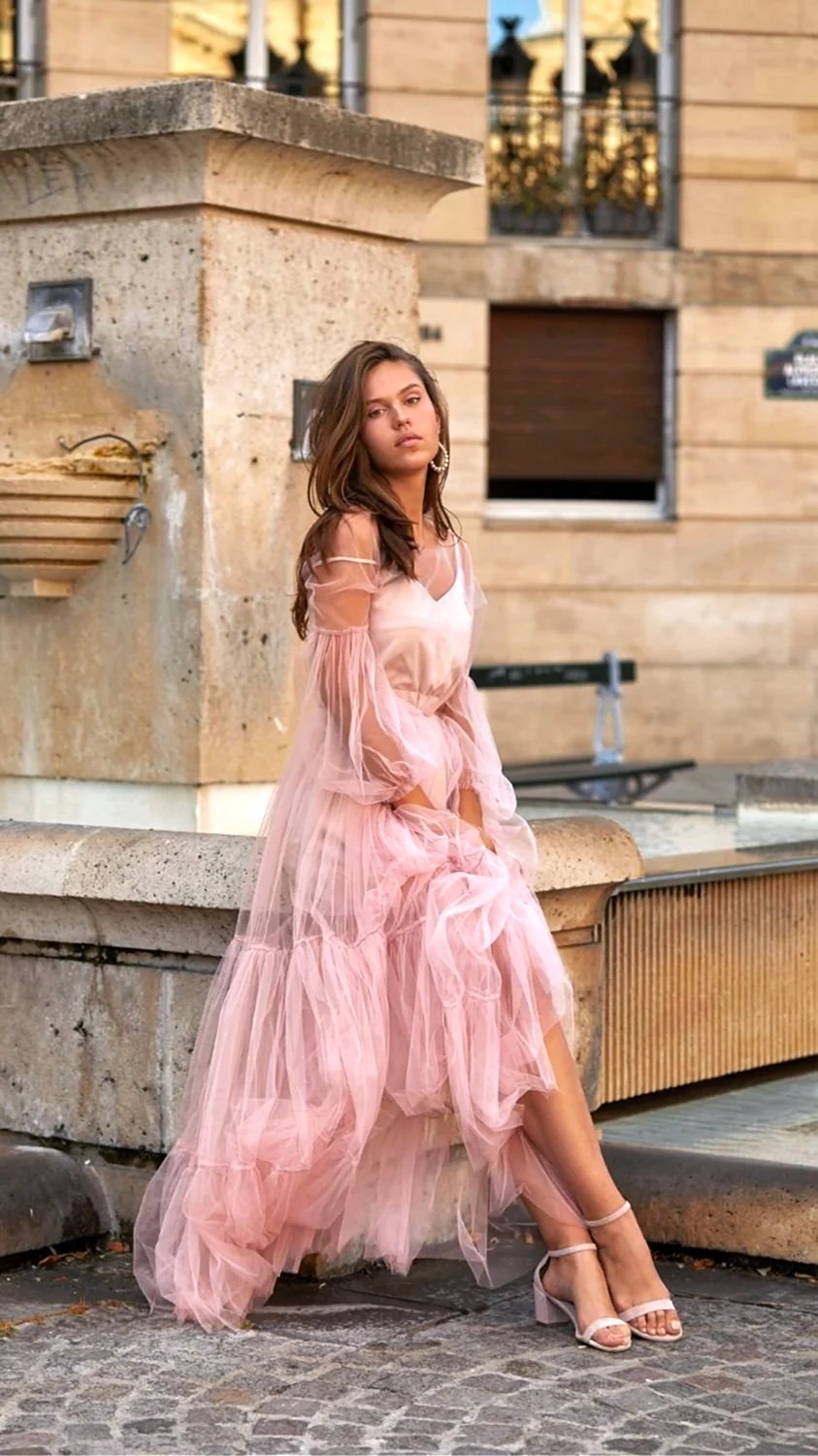 Воздушное платье