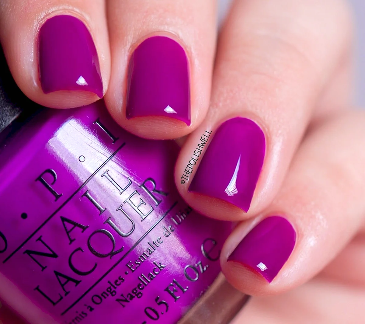 Цвет лака фуксия