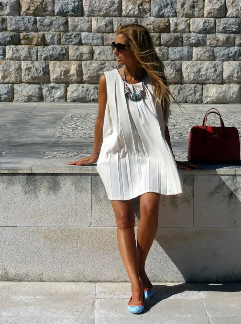 Обувь под платье трапецию