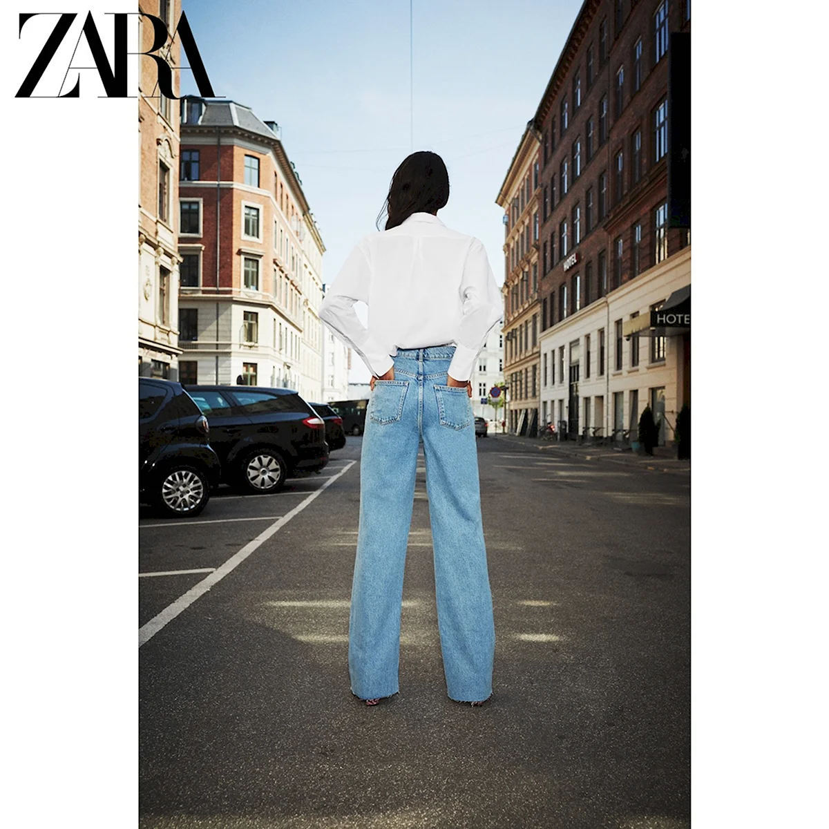 Zara джинсы 90s