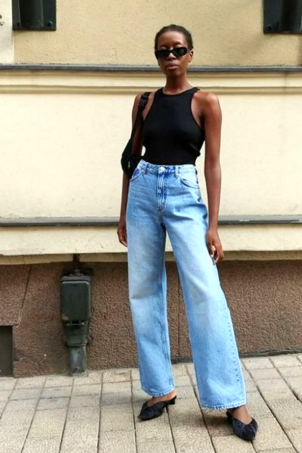 Wide Leg джинсы 2021