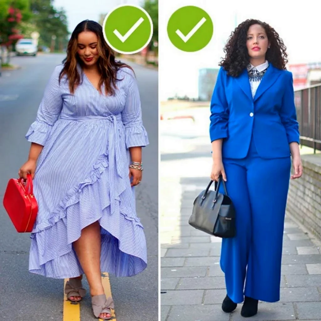 Одежда для девушек с животиком