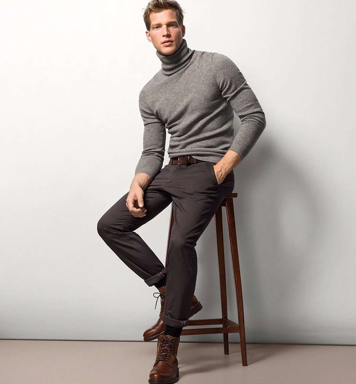 Massimo Dutti водолазка мужская